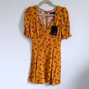 Reformation Yellow Mini in Amelia Print 6